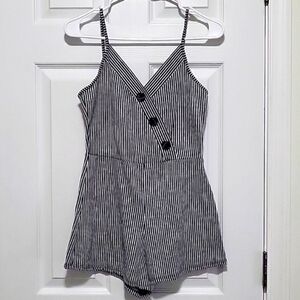 Caution to the Wind romper